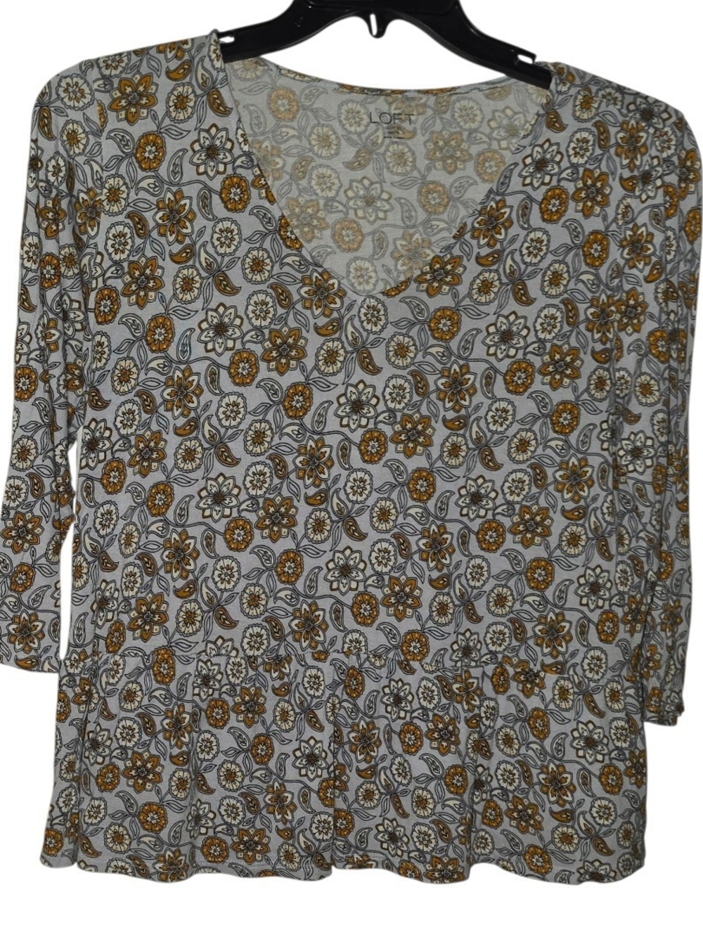 Loft Outlet Petite 3/4 Sleeve Blouse Size LP